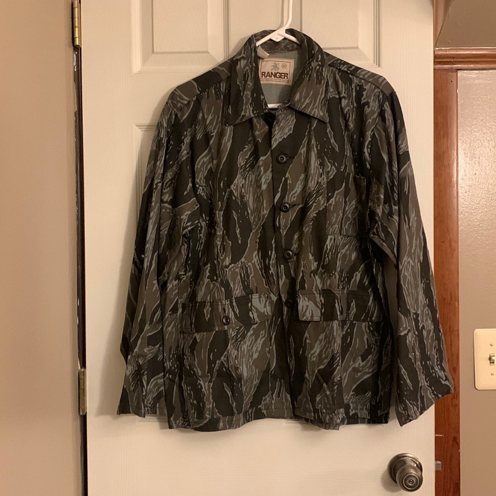 Vintage Ranger camo button up